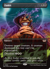 Damn (Borderless) (369) [Commander: Duskmourn: House of Horror]