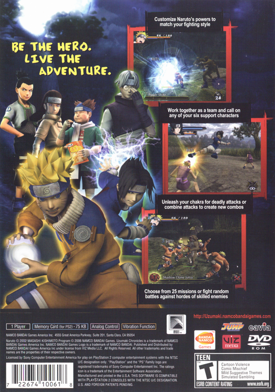 Naruto: Uzumaki Chronicles - PlayStation 2