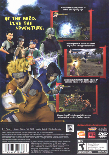 Naruto: Uzumaki Chronicles - PlayStation 2