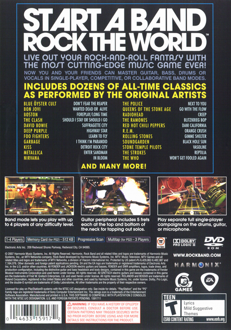 Rock Band - PlayStation 2