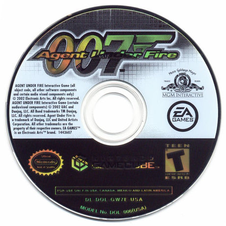 007 Agent Under Fire - GameCube
