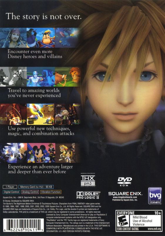 Kingdom Hearts 2 - PlayStation 2