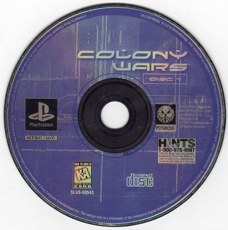 Colony Wars - PlayStation