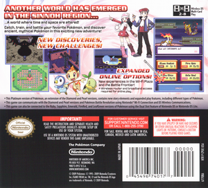 Pokemon Platinum Version - Nintendo DS