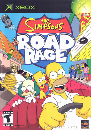 Simpsons: Road Rage - Xbox