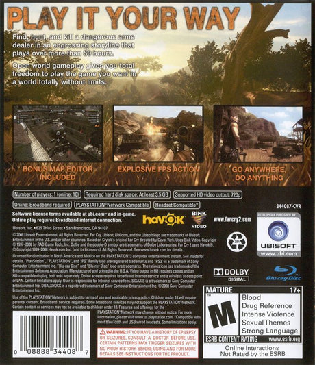 Far Cry 2 - PlayStation 3