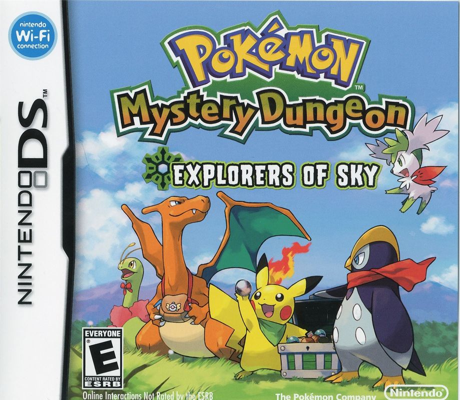 Pokemon Mystery Dungeon: Explorers of Sky - Nintendo DS