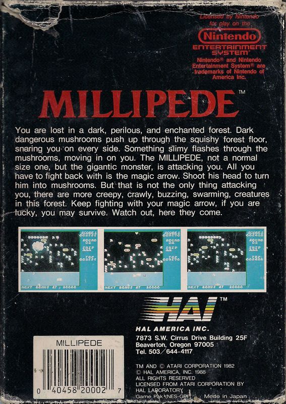 Millipede - NES