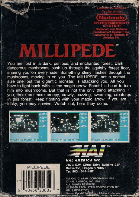 Millipede - NES
