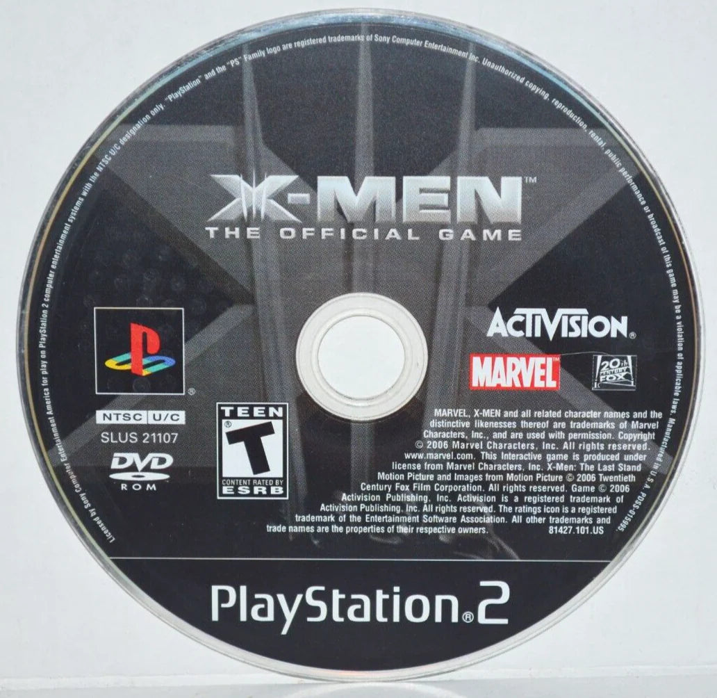 X-Men: The Official Game - PlayStation 2