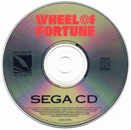 Wheel of Fortune - SEGA CD