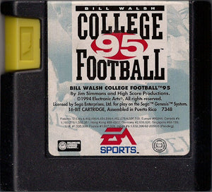 Bill Walsh College Football 95 - SEGA Genesis