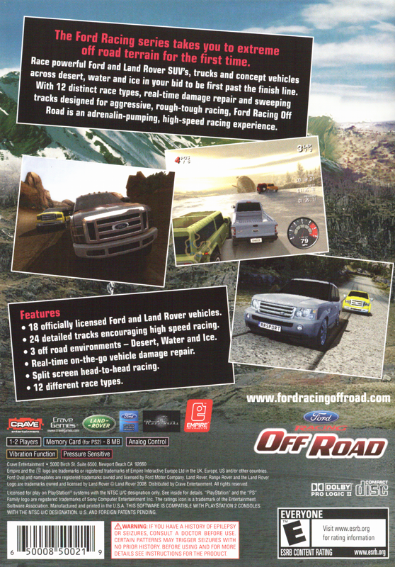 Ford Racing Off Road - PlayStation 2