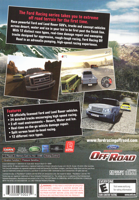 Ford Racing Off Road - PlayStation 2