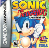 Sonic The Hedgehog Genesis - Game Boy Advance