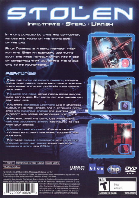 Stolen - PlayStation 2
