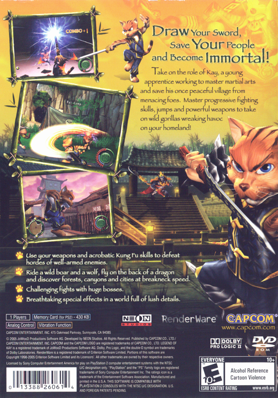 Legend of Kay - PlayStation 2