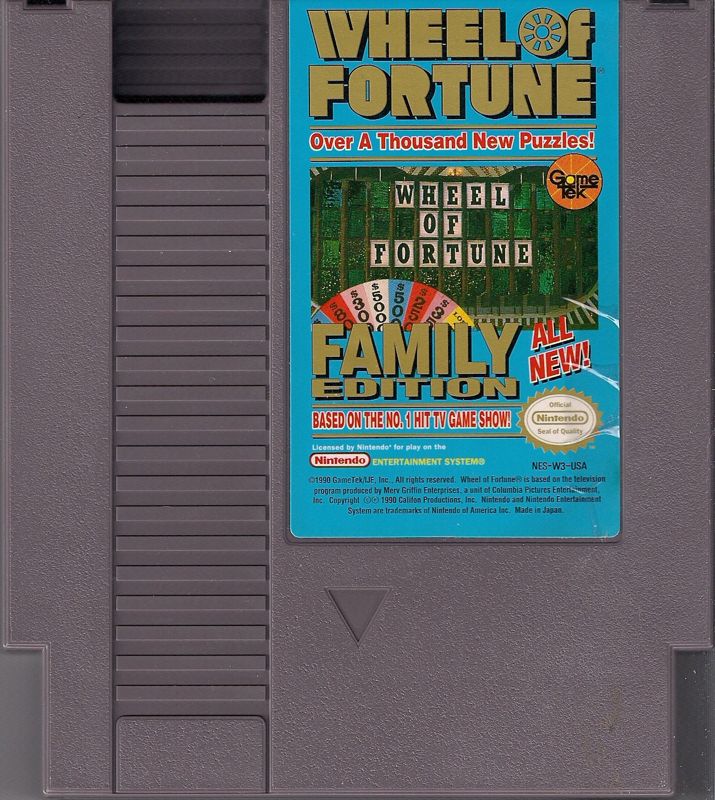 Wheel of Fortune: Family Edition - NES