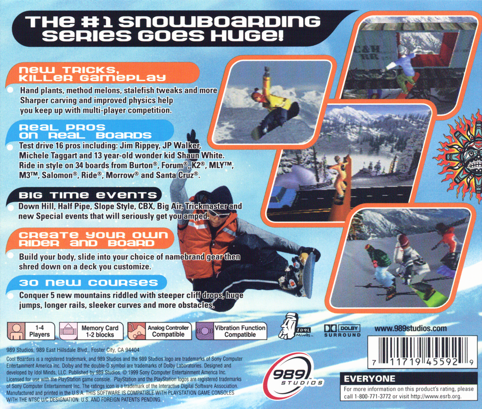 Cool Boarders 4 - PlayStation