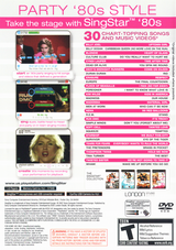 SingStar: '80s - PlayStation 2