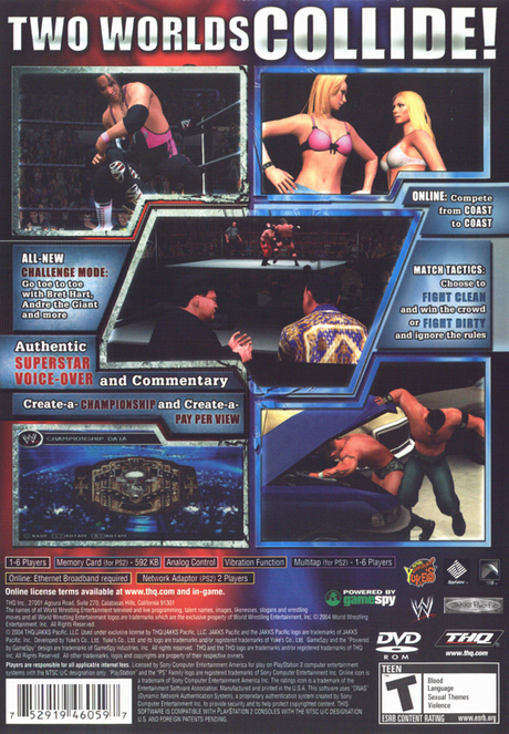 WWE Smackdown vs. Raw - PlayStation 2