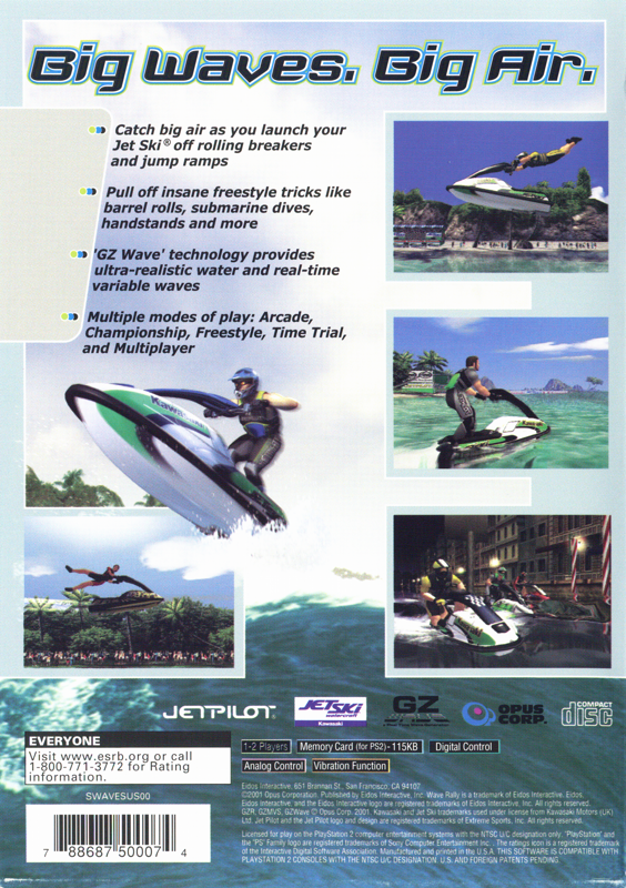 Wave Rally - PlayStation 2