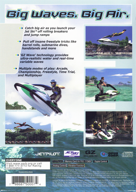 Wave Rally - PlayStation 2