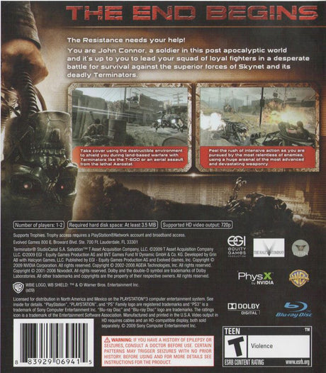 Terminator Salvation - PlayStation 3