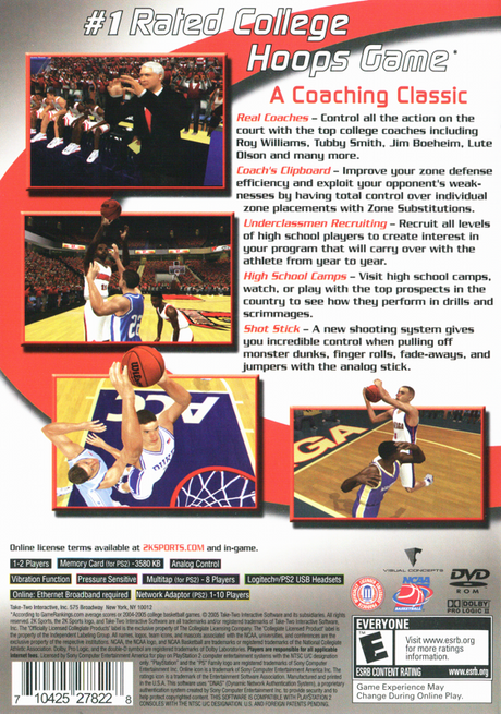 College Hoops 2K6 - PlayStation 2