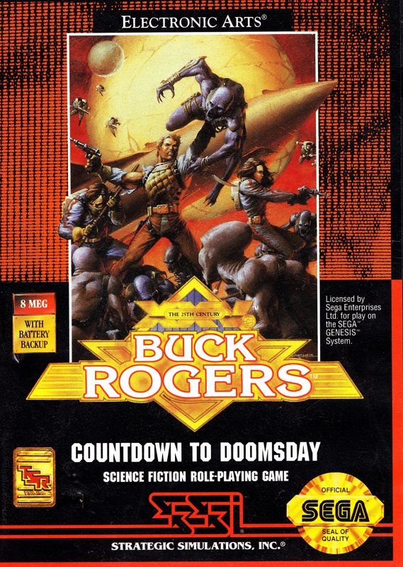 Buck Rogers: Countdown to Doomsday - SEGA Genesis