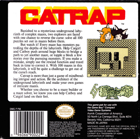 Catrap - Game Boy
