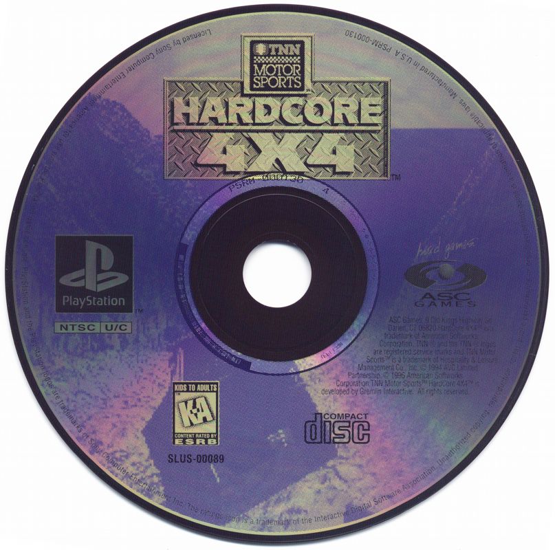 TNN Motor Sports Hardcore 4x4 - PlayStation