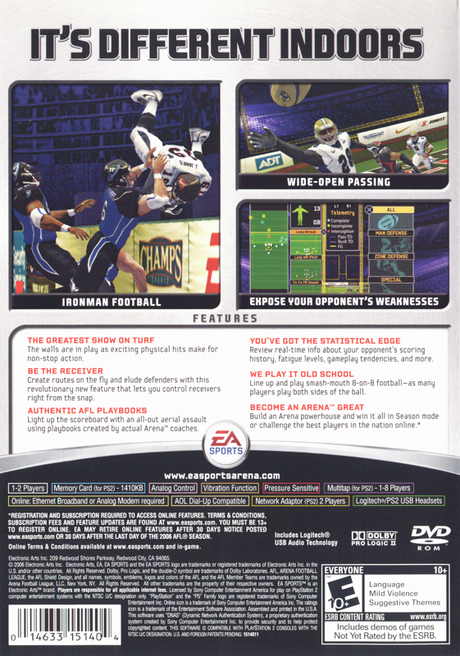 Arena Football - PlayStation 2