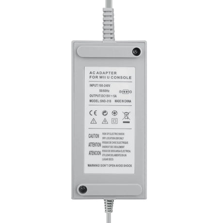 AC Adapter Power Supply for Wii U Console