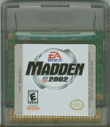 Madden NFL 2002 - Game Boy Color