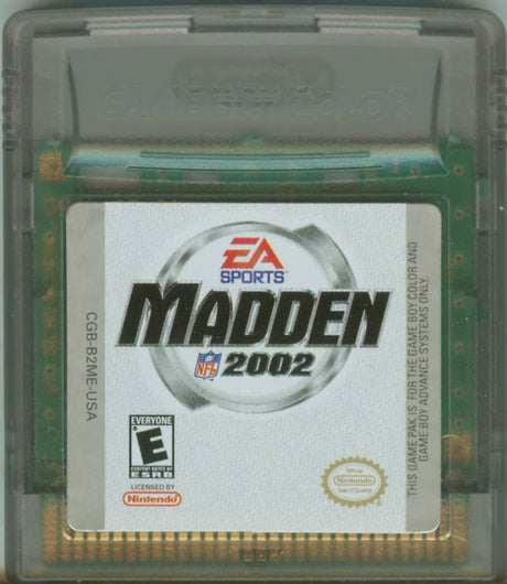 Madden NFL 2002 - Game Boy Color