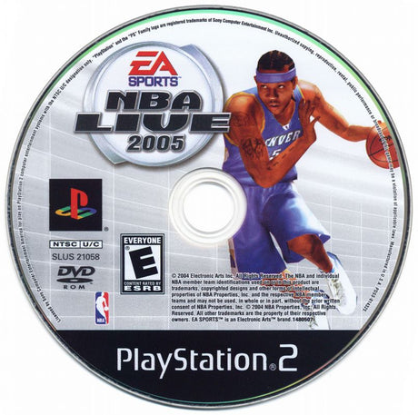 NBA Live 2005 - PlayStation 2