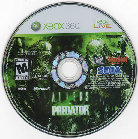 Aliens vs. Predator - Xbox 360