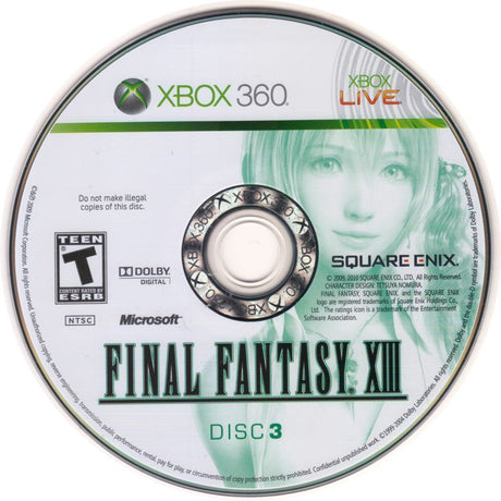 Final Fantasy XIII - Xbox 360
