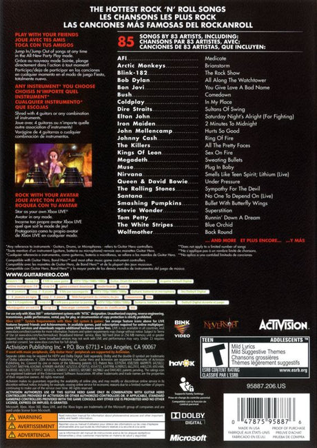 Guitar Hero 5 - Xbox 360