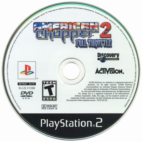American Chopper 2: Full Throttle - PlayStation 2