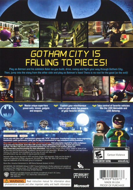LEGO Batman: The Videogame - Xbox 360
