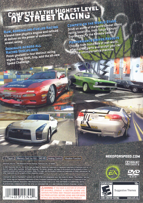 Need for Speed: ProStreet - PlayStation 2