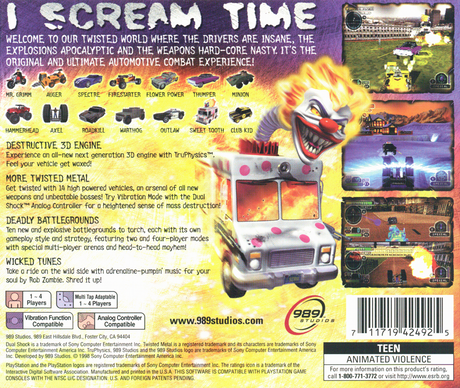 Twisted Metal III - PlayStation