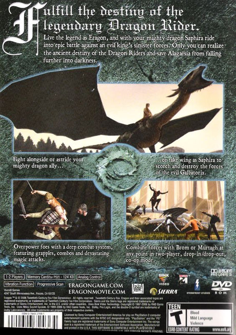 Eragon - PlayStation 2