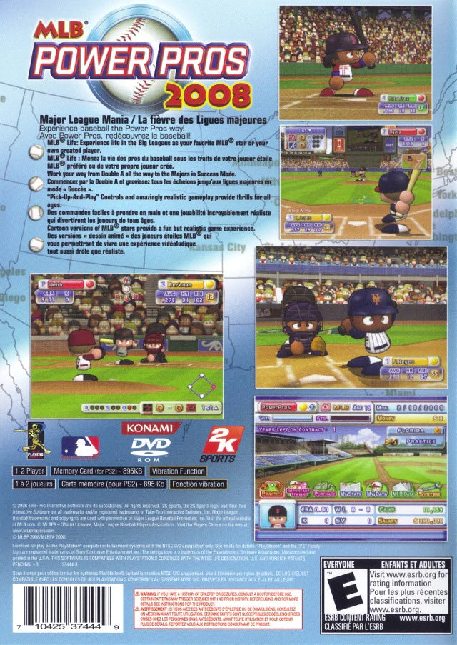 MLB Power Pros - PlayStation 2