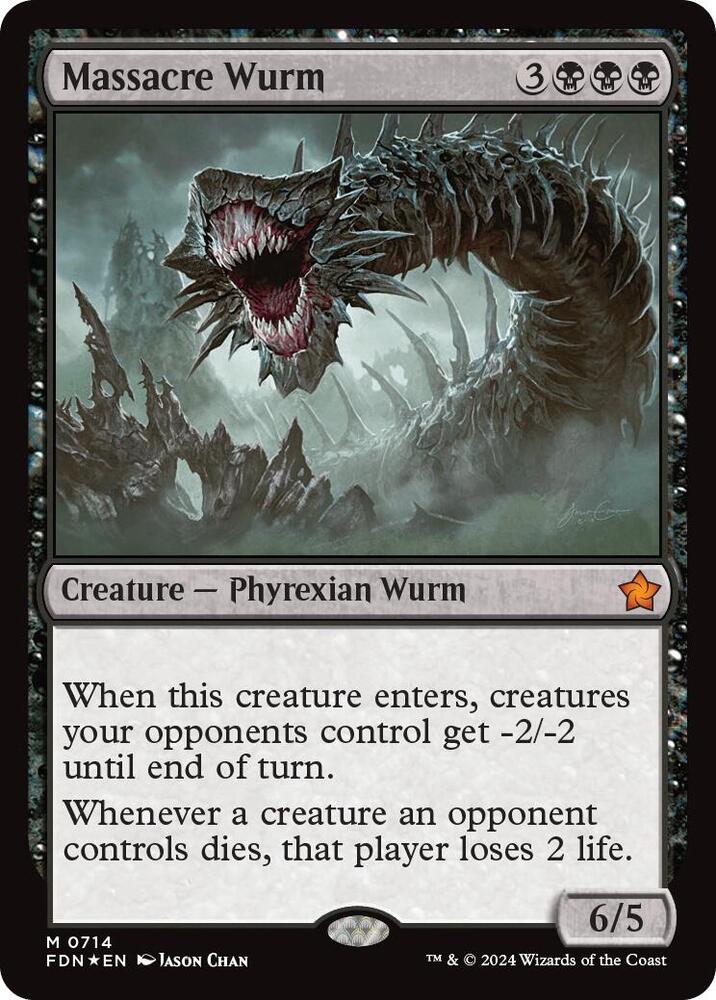 Massacre Wurm (0714) (714) [Foundations]