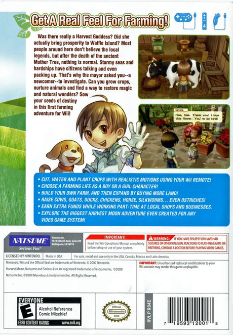 Harvest Moon: Tree of Tranquility - Wii