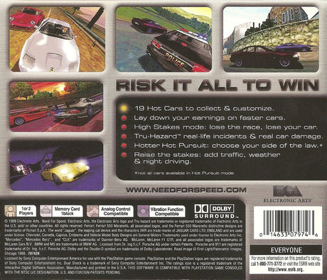 Need for Speed: High Stakes - PlayStation