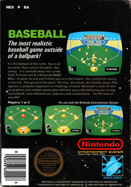 Baseball - NES